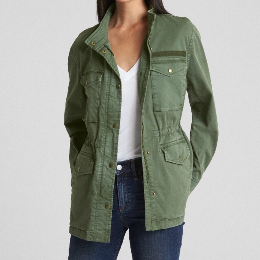 NWT Green Military Jacket